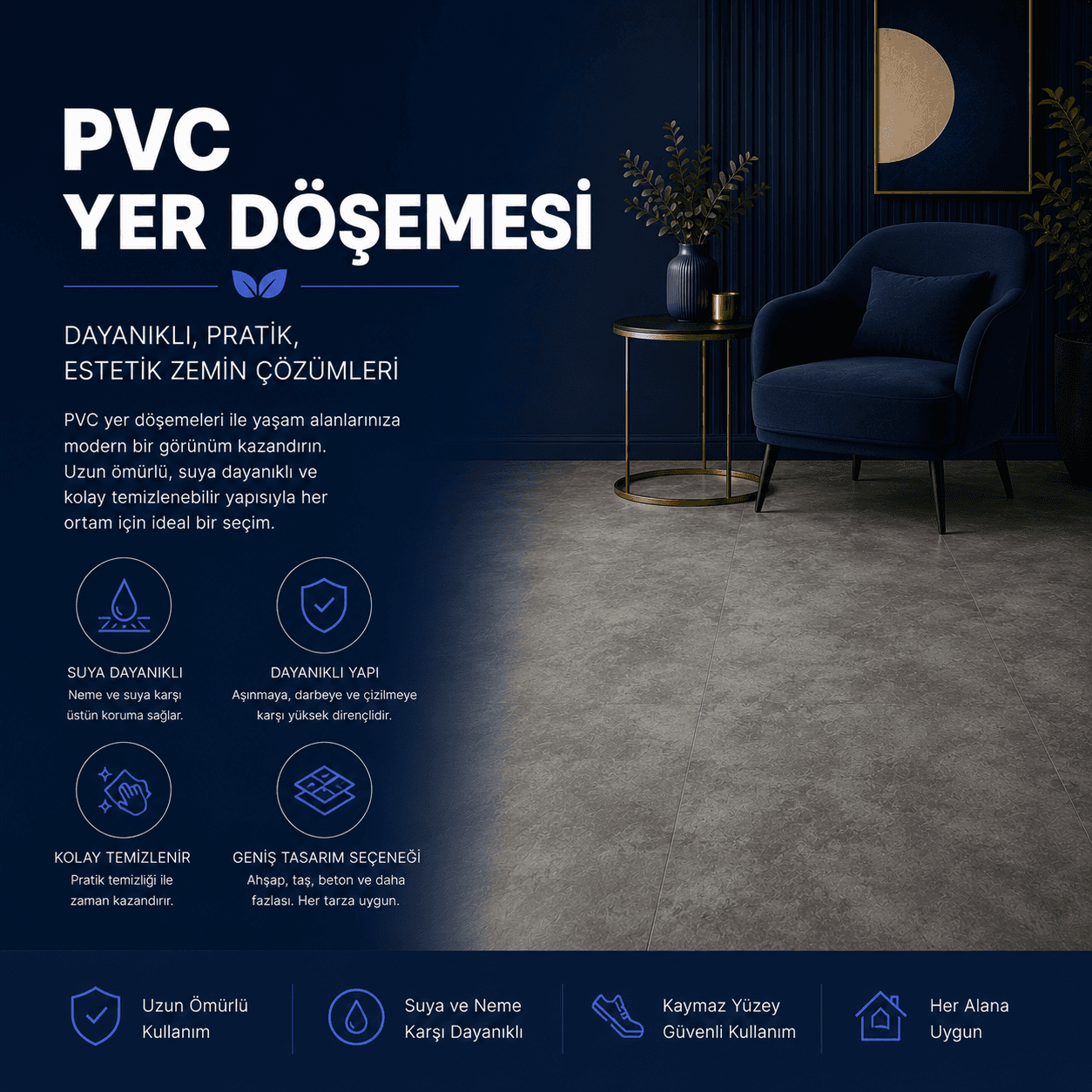 PVC Yer Döşemesi ürün kategorisi görseli