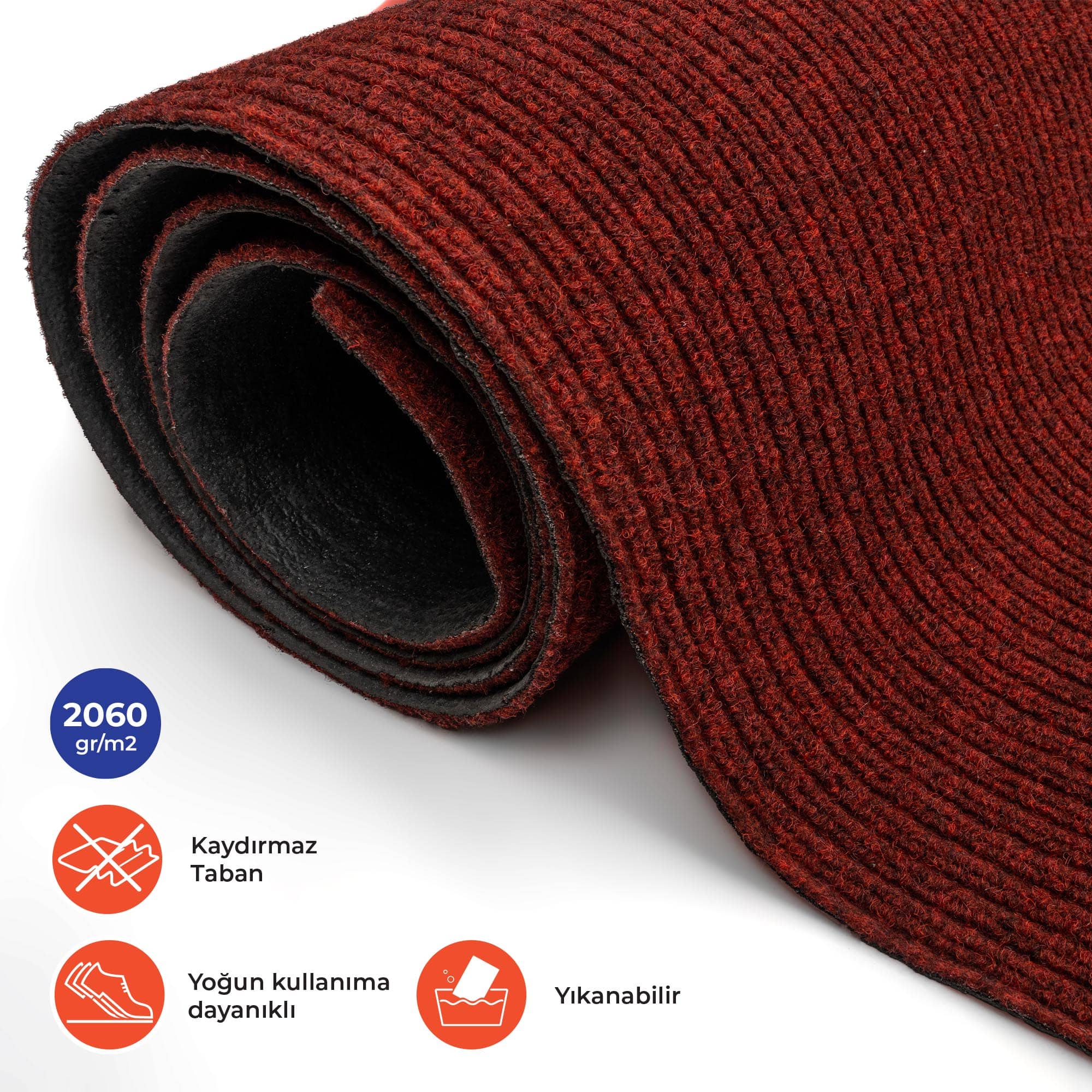 Swing Bordo Nem ve Toz Alıcı Yolluk – Genişlik 100 cm ürün görseli